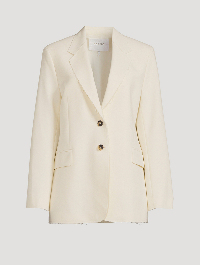 FRAME Oversized RawEdge Blazer Holt Renfrew Canada