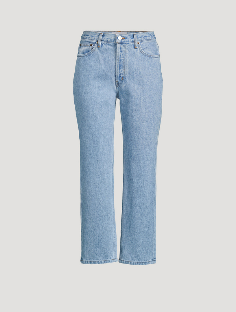 STILL HERE Tate MidCentury Rainbow StraightLeg Jeans Holt Renfrew