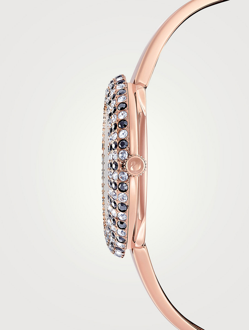 SWAROVSKI Crystal Rose Bracelet Watch Women's Pink