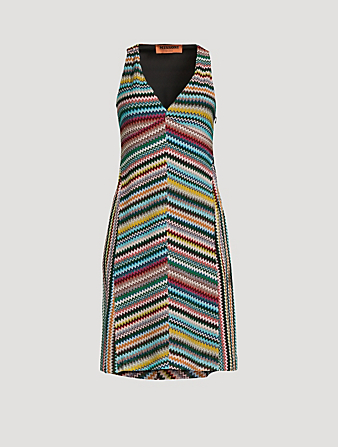 MISSONI Lurex Knit Midi Dress Women's Multi
