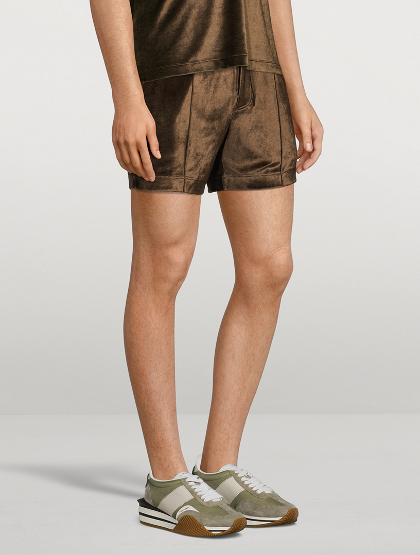 TOM FORD Fluid Modal Velour Shorts | Holt Renfrew Canada