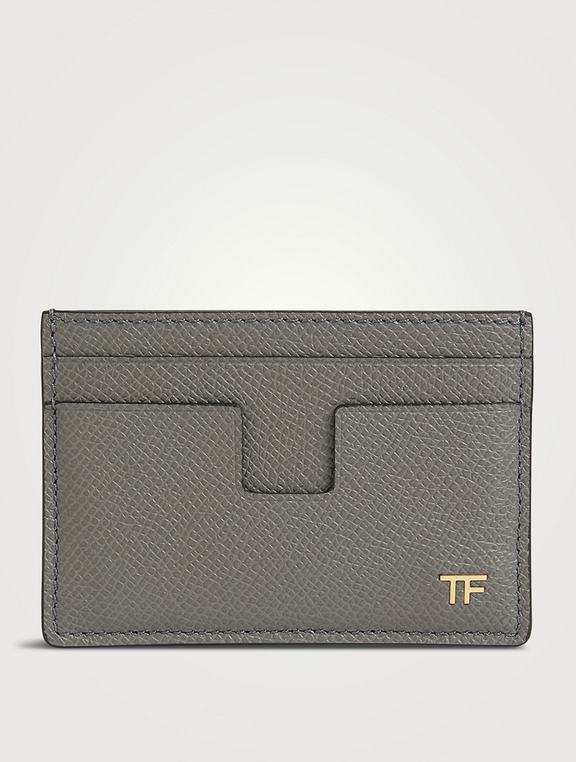 TOM FORD T Line Leather Card Holder | Holt Renfrew Canada