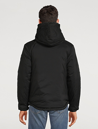 CANADA GOOSE Lodge Black Label Jacket With Hood Mens Black
