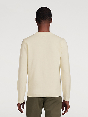 NORSE PROJECTS Sigfred Wool Crewneck Sweater Mens White
