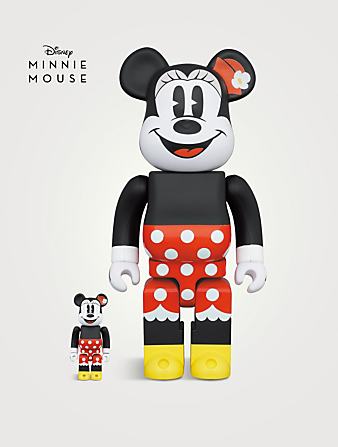 Figurines Minnie Mouse 100 % et 400 % Be@rbrick