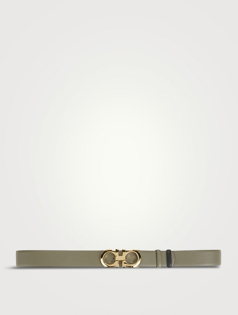 FERRAGAMO Reversible And Adjustable Gancini Leather Belt | Holt