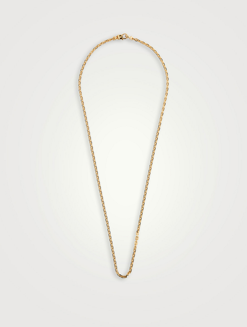 Anker Gold-Plated Sterling Silver Chain Necklace