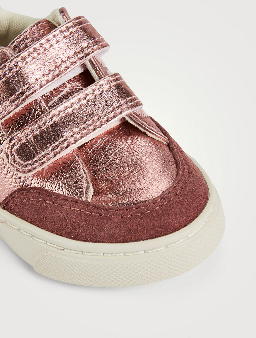 VEJA Baby V-12 Velcro Sneakers Kids Pink