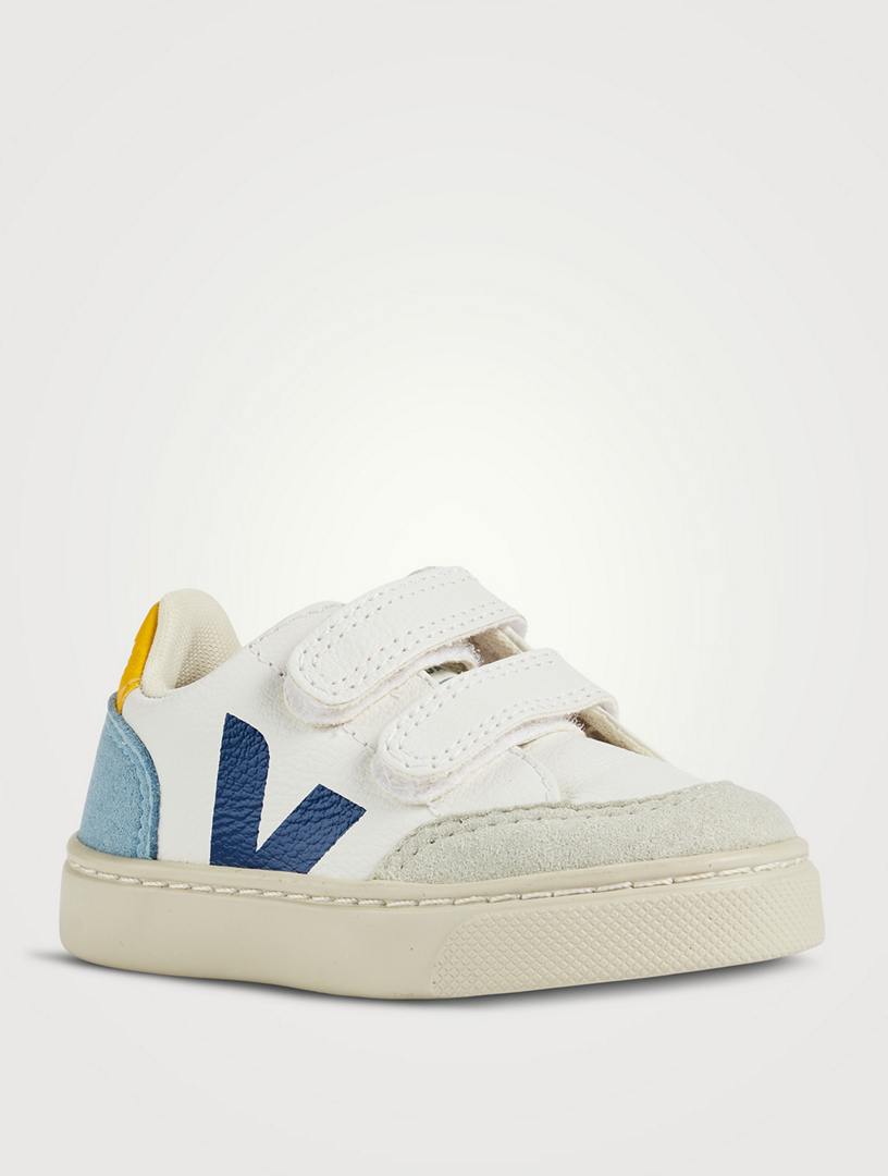 VEJA Baby V-12 Velcro Sneakers Kids Blue
