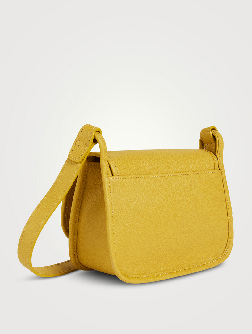 LONGCHAMP Small Le Foulonné Leather Crossbody Bag | Holt Renfrew Canada