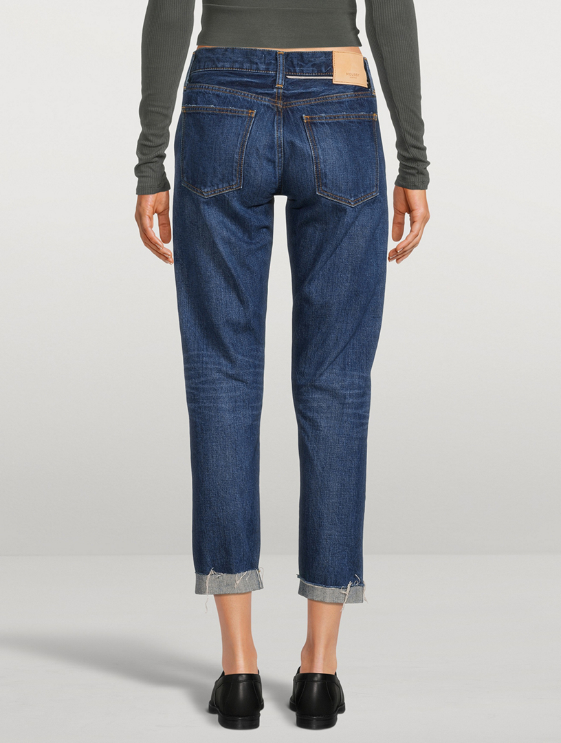 MOUSSY VINTAGE Wilbur Tapered Jeans Women's Blue