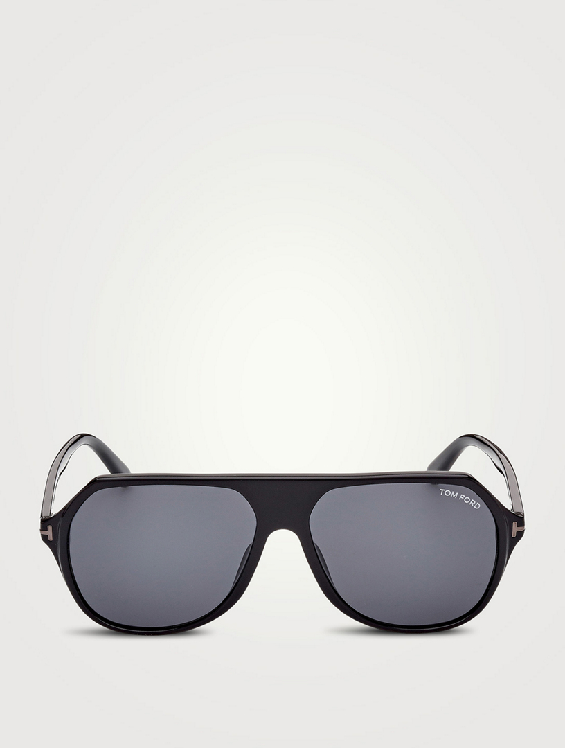 Tom Ford TF 0914 OLIVIA-02 in Havanna Glänzend / Grau Verlaufend Mehrfarbig