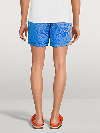 MSFTSREP Printed Sweat Shorts Women's Blue