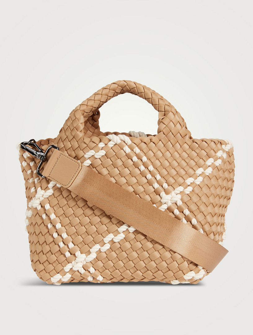 NAGHEDI Mini St. Barths Neoprene And Rope Tote Bag Holt Renfrew Canada