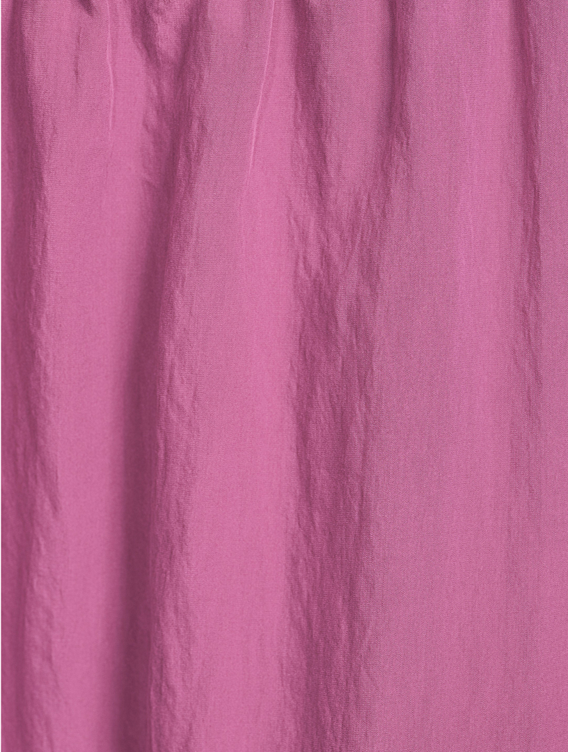 VINCE Tiered Midi Skirt Women's Purple