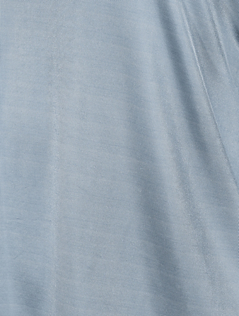 VINCE Tee-shirt à manches flottantes Femmes Bleu