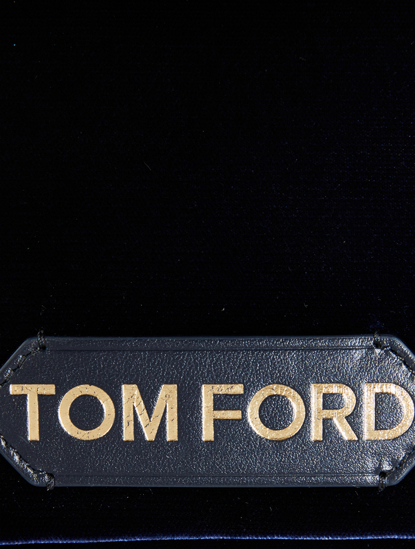 TOM FORD Mini Label Velvet Chain Bag | Holt Renfrew Canada