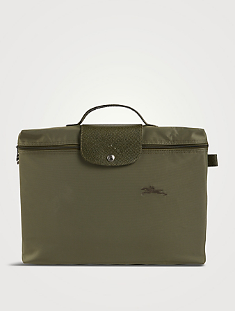 LONGCHAMP Small Le Pliage Original Briefcase Women's Green