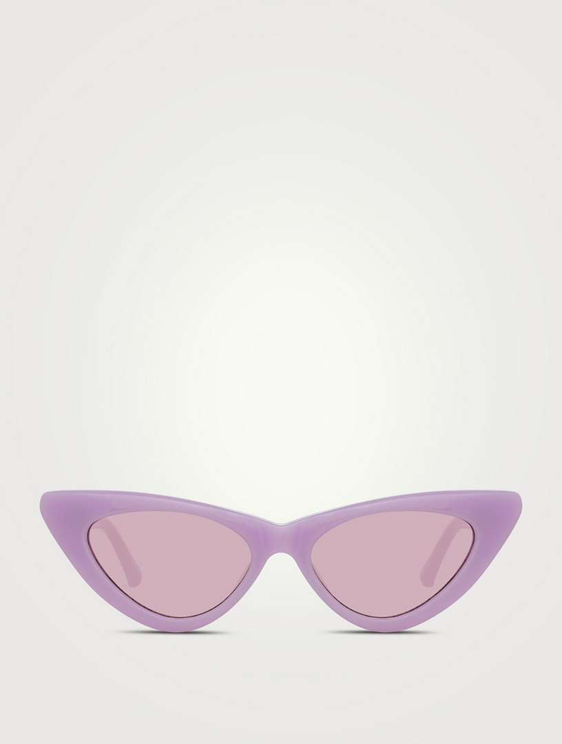 Womens Accessories Sunglasses The Attico Dora Cat-eye Acetate Sunglasses in Pink 