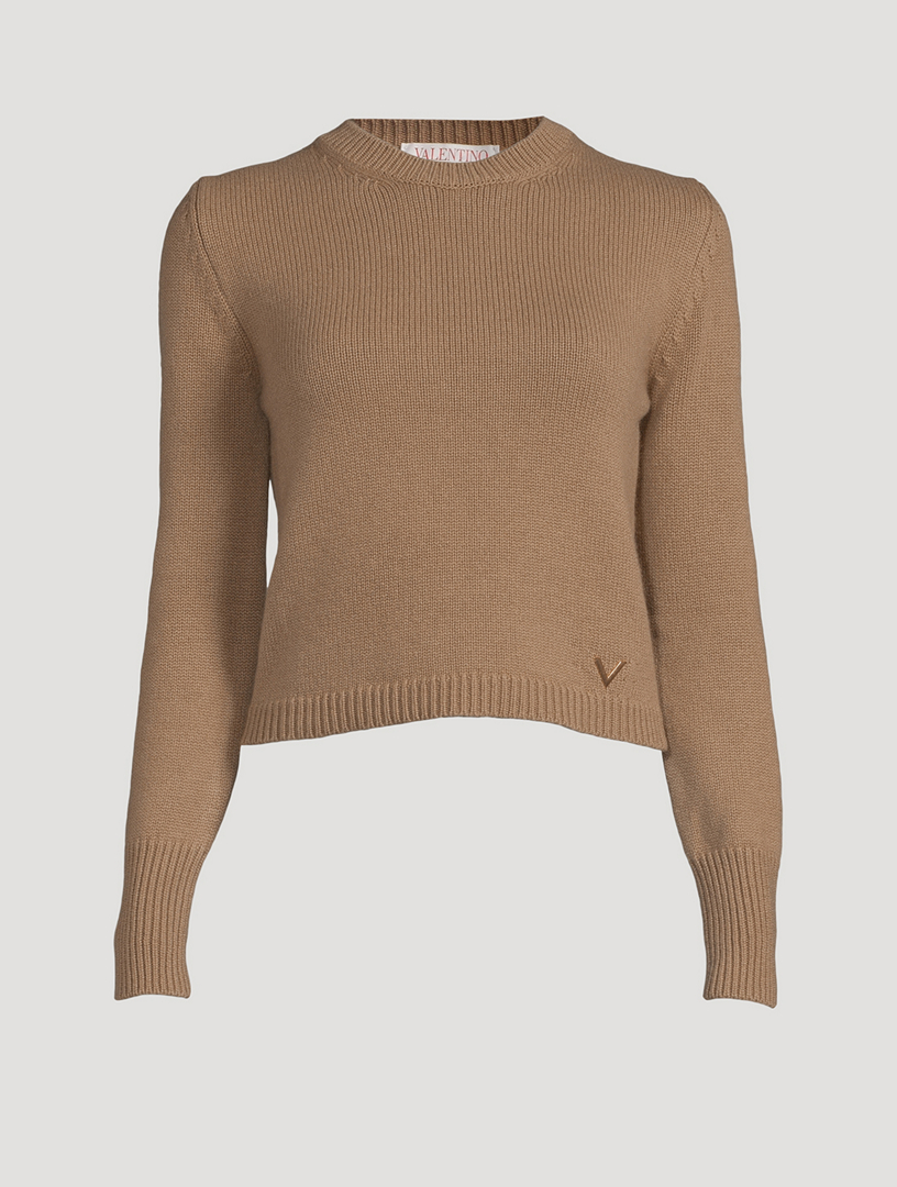 VALENTINO Cashmere Sweater Women's Beige