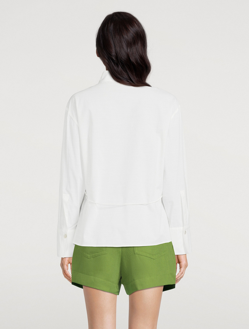 VINCE TieBack Shirt Holt Renfrew Canada