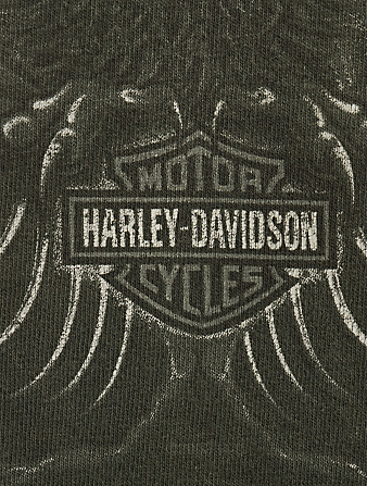 NORTHERN TOUCH VINTAGE Vintage Harley-Davidson T-Shirt Women's Green