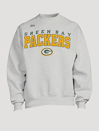 NORTHERN TOUCH VINTAGE Pull molletonné vintage Green Bay Packers Femmes Gris
