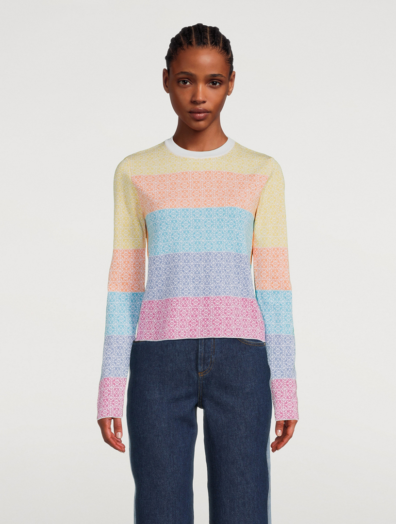 LOEWE Anagram Jacquard Sweater | Holt Renfrew Canada