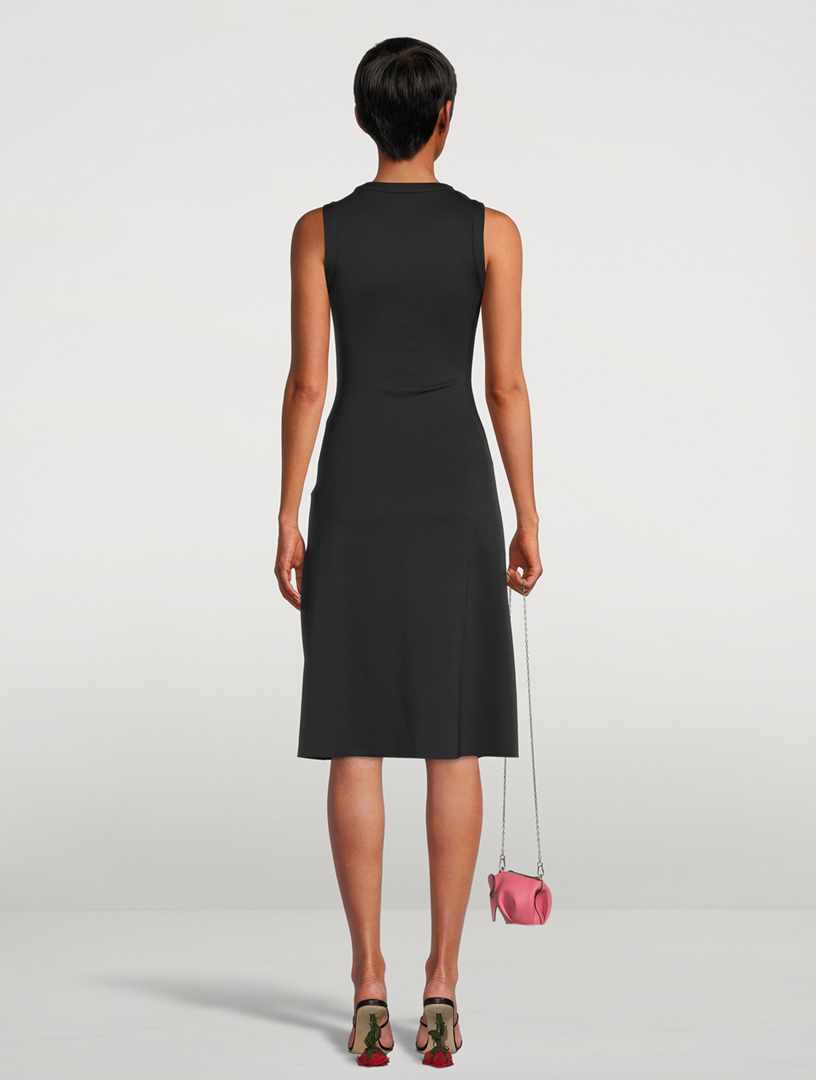LOEWE Draped Scuba Jersey Dress Holt Renfrew Canada