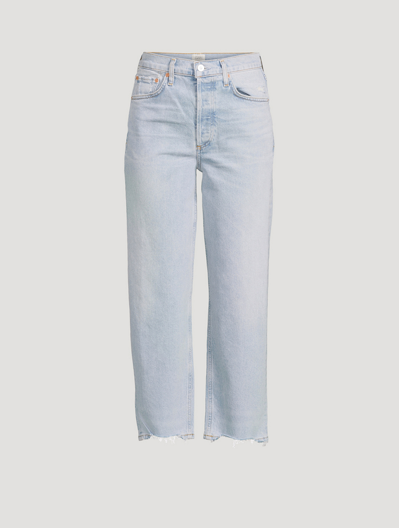 CITIZENS OF HUMANITY Florence Wide Straight-Leg Jeans | Holt ...