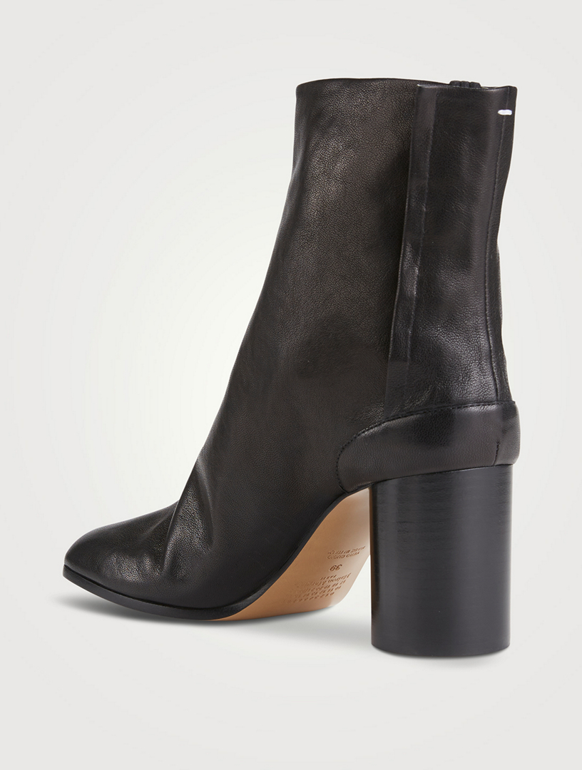 Tabi Leather Ankle Boots