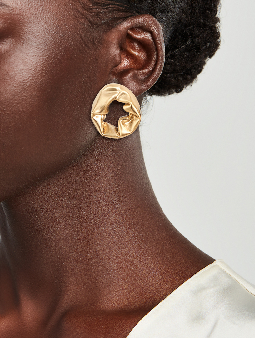 COMPLETEDWORKS Scrunch Earrings Women's Metallic