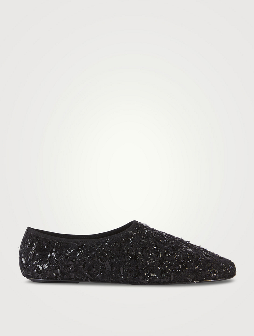THE ROW Ozzy Embellished Slippers | Holt Renfrew Canada