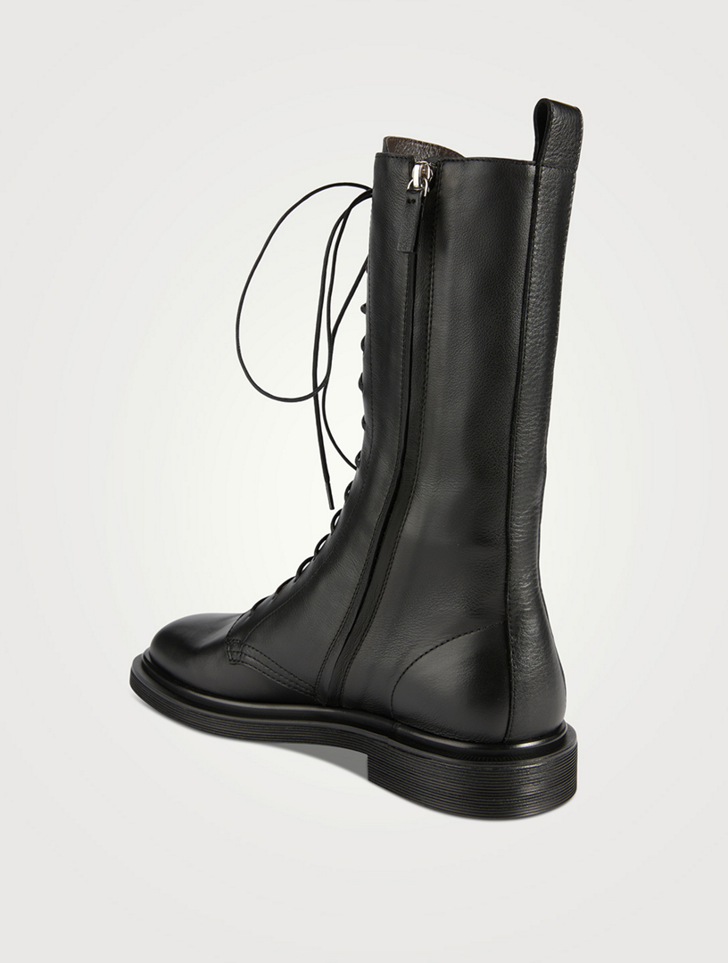 THE ROW Ranger Lace-Up Combat Boots | Holt Renfrew Canada