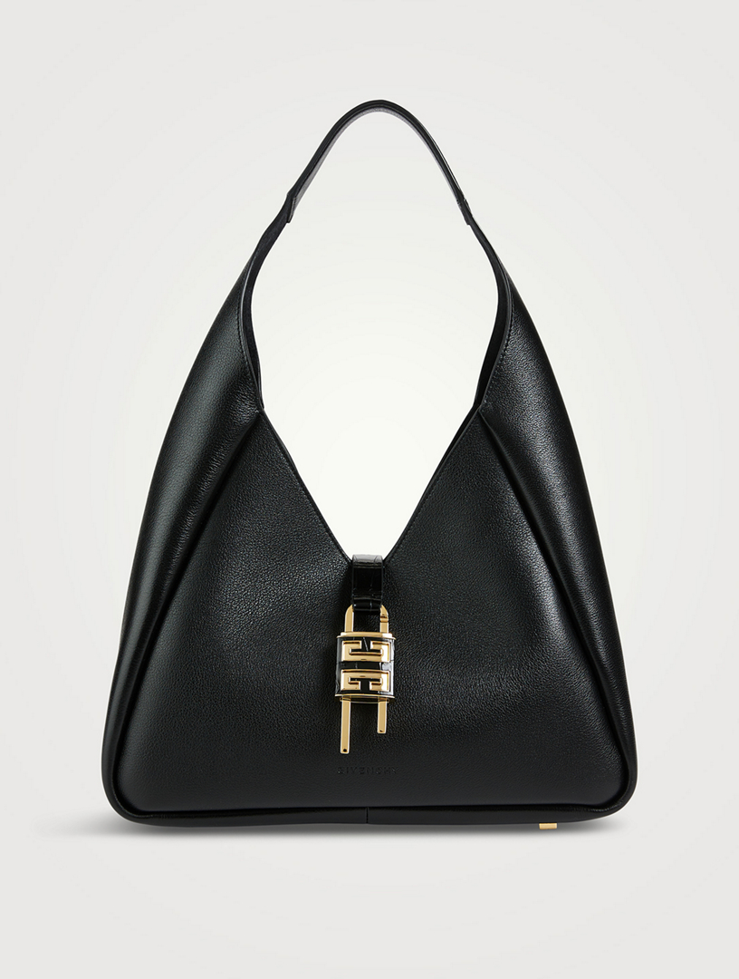 GIVENCHY Medium G-Hobo Leather Shoulder Bag | Holt Renfrew Canada