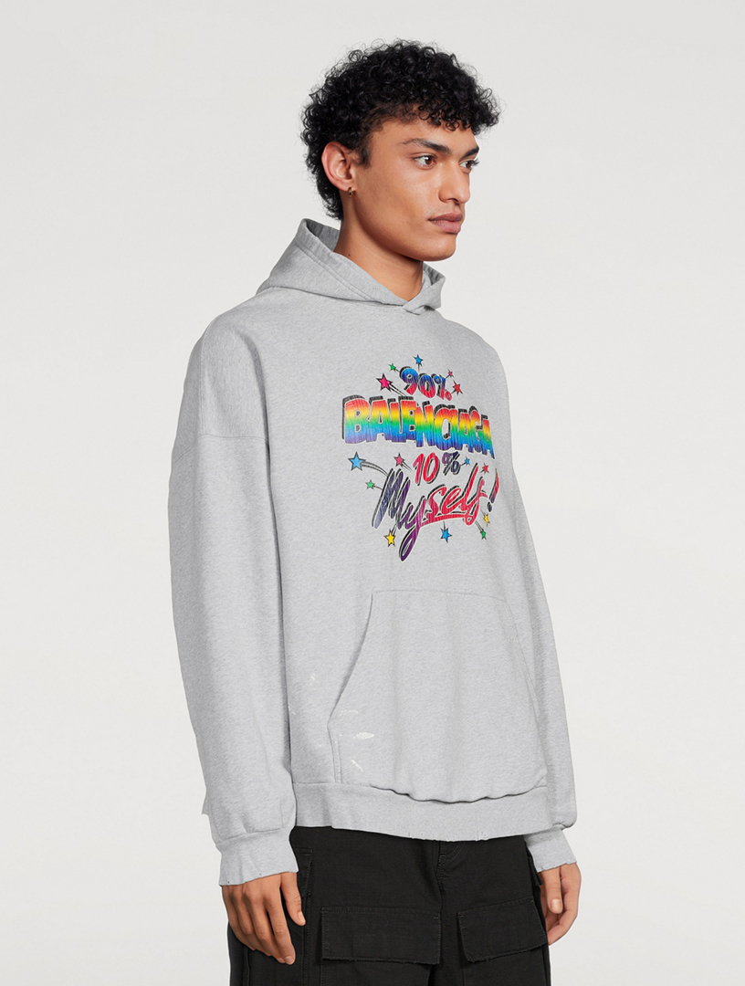 BALENCIAGA 90/10 Oversized Hoodie | Holt Renfrew Canada