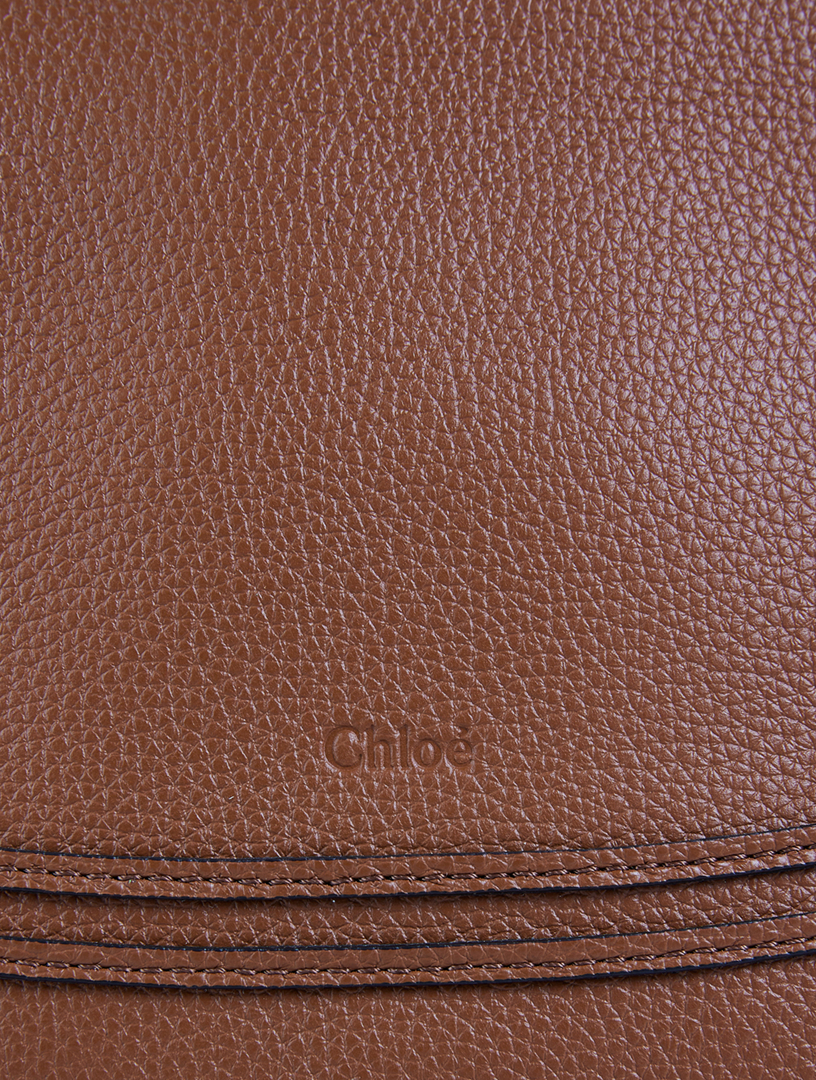 CHLOÉ Medium Marcie Leather Bag Women's Brown