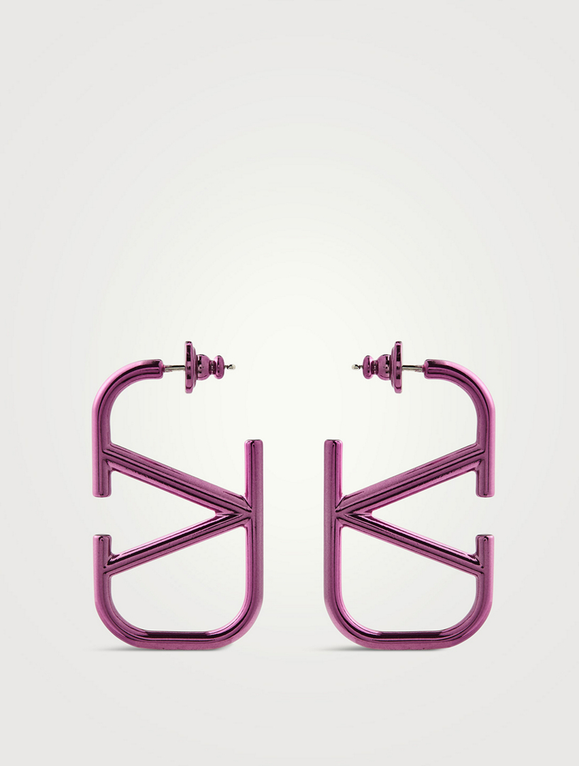 VLOGO Hoop Earrings