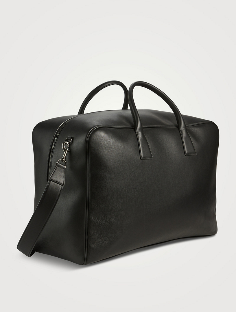 AVITEUR Maxi Cristallo Leather Weekender Bag | Holt Renfrew Canada