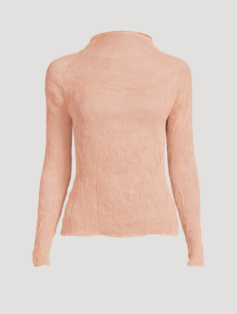 ISSEY MIYAKE Chiffon Twist 1 Top | Holt Renfrew Canada