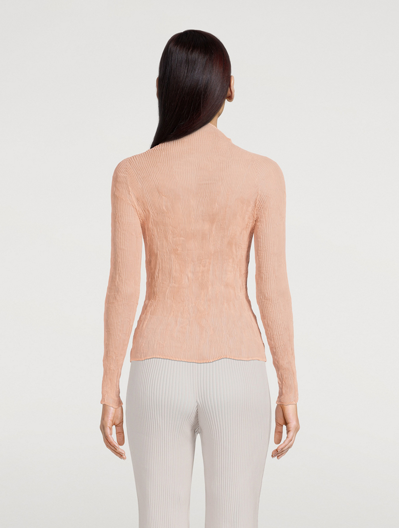 ISSEY MIYAKE Chiffon Twist 1 Top | Holt Renfrew Canada