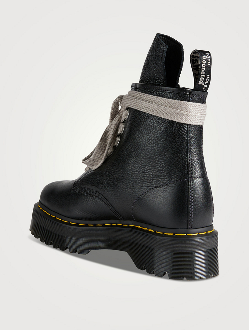 RICK OWENS Dr Martens X Strobe 1460 Leather Boots | Holt Renfrew