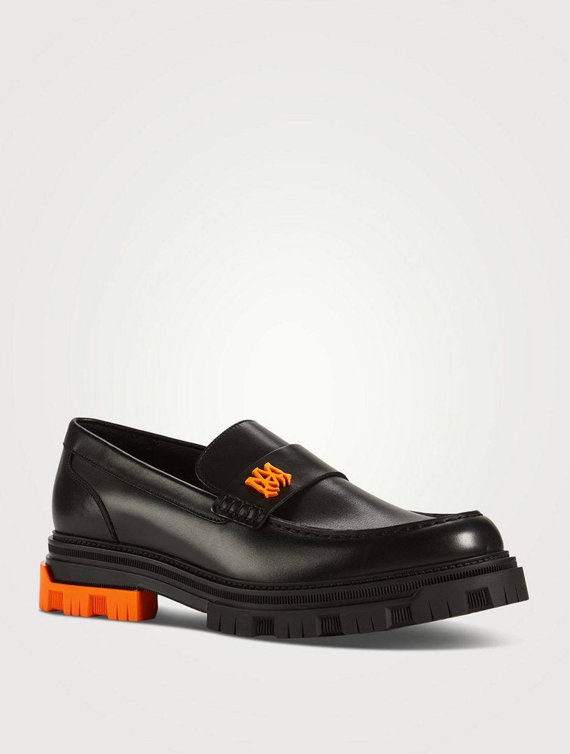 AMIRI Military Leather Loafers Holt Renfrew Canada