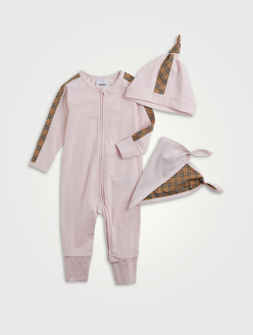 BURBERRY Three-Piece Baby Gift Set | Holt Renfrew Canada