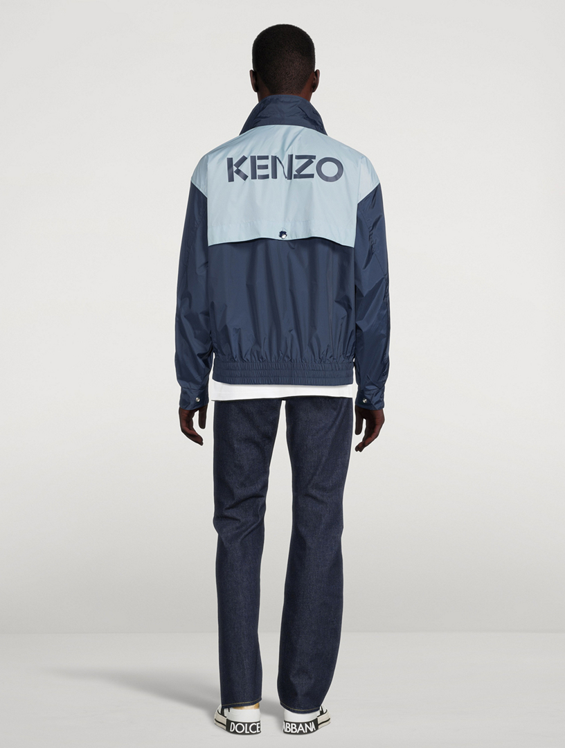 KENZO Veste coupe-vent deux tons ?� logo | Holt Renfrew Canada