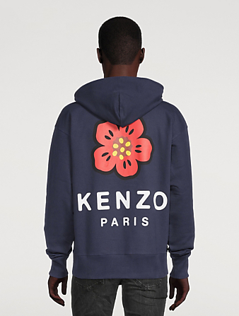 KENZO Boke Flower Oversized Sweatshirt Mens Blue