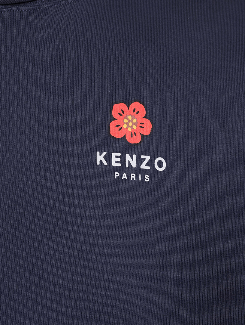 KENZO Boke Flower Oversized Sweatshirt Mens Blue