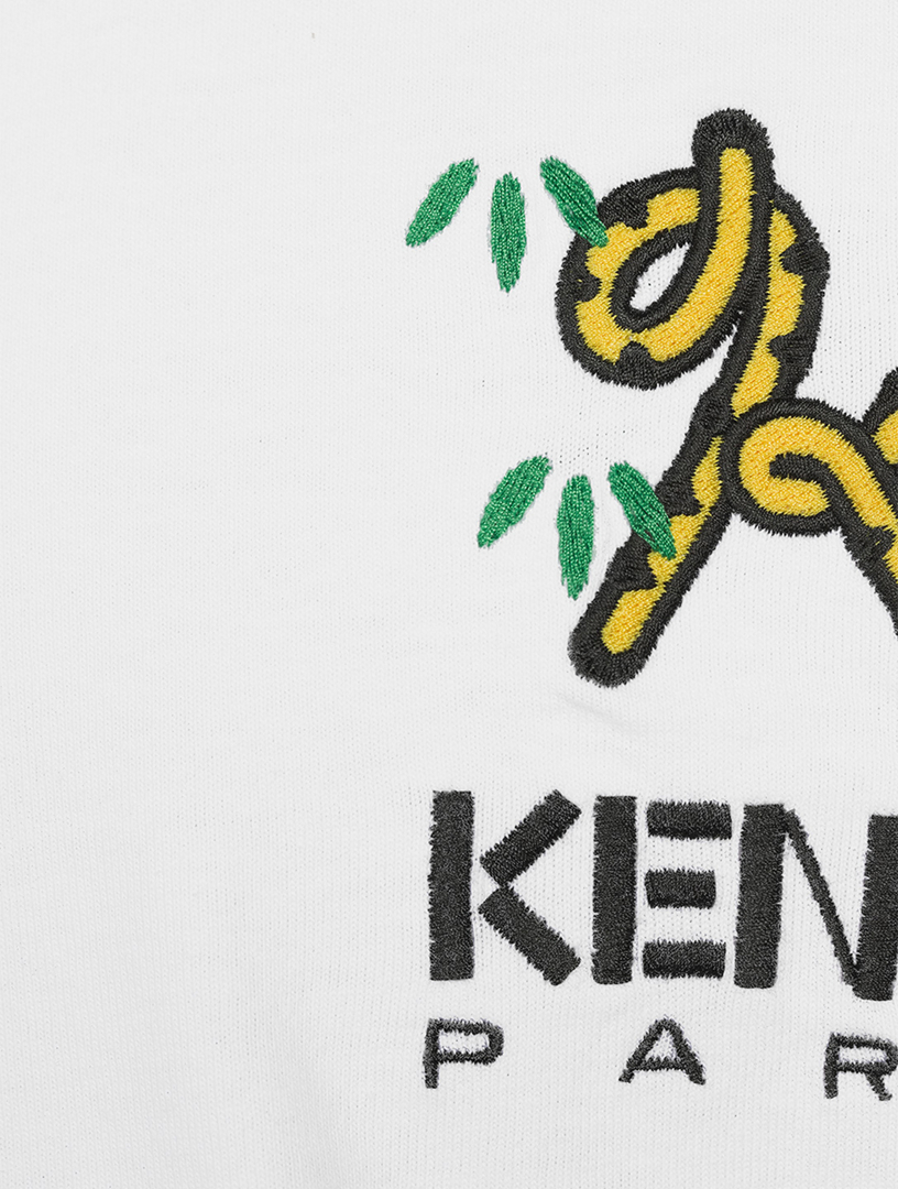 KENZO Tee-shirt Tiger Tail K surdimensionné Hommes Blanc