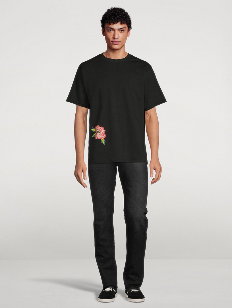 KENZO France-Japan Oversized Reversible T-Shirt Mens Black