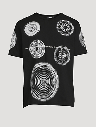 MSFTS Tee-shirt graphique Vibrations Hommes Noir